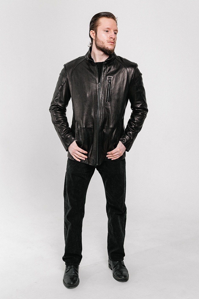 Куртка мужская из натуральной кожи | Capitol